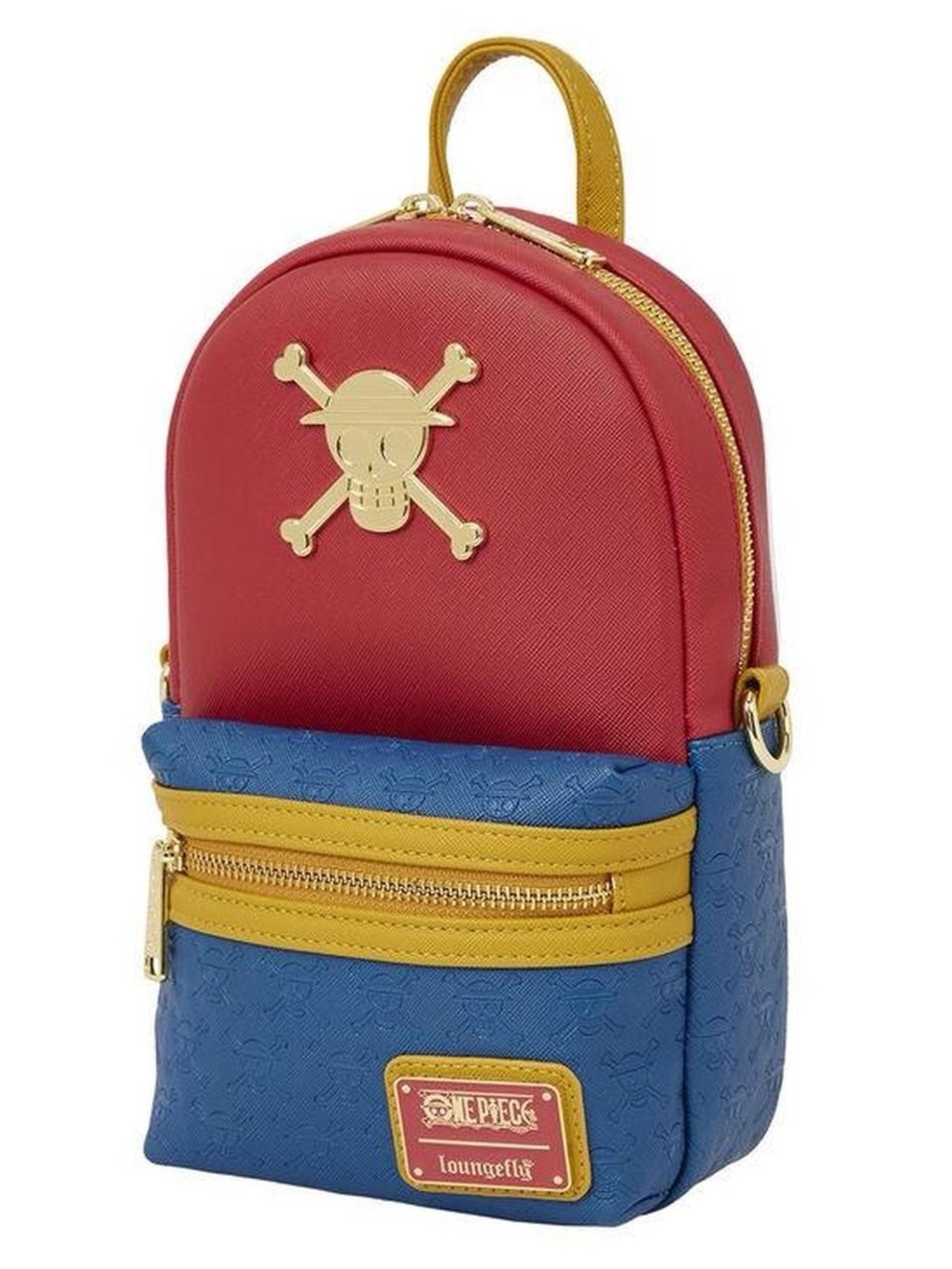 Loungefly x One Piece Red & Blue Bag